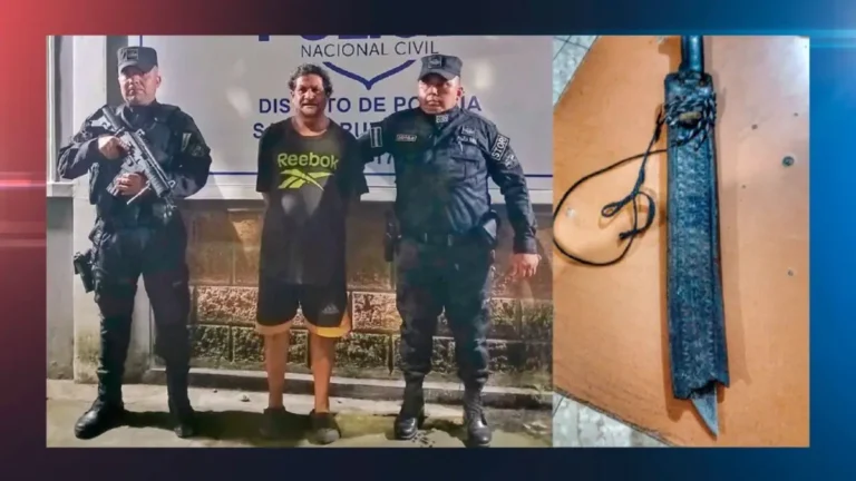 PNC arresta a acusado de herir a su vecino por el ingreso de ganado a su terreno