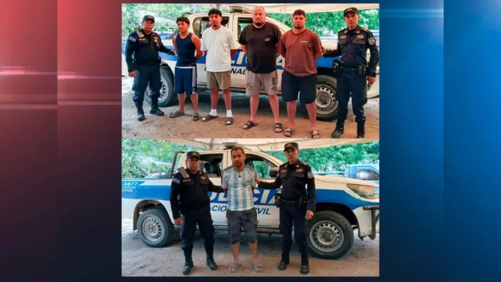 La PNC arresta a cinco hombres tras riña registrada en Texistepeque