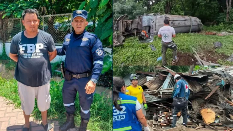 Conductor de camión cisterna es capturado tras accidente fatal y fuga del lugar