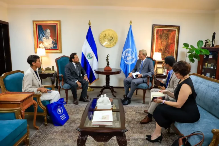 Vicepresidente Ulloa fortalece cooperación con el Programa Mundial de Alimentos