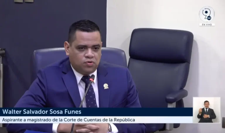 Walter Sosa busca reelección en la CCR y destaca resultados de su gestión