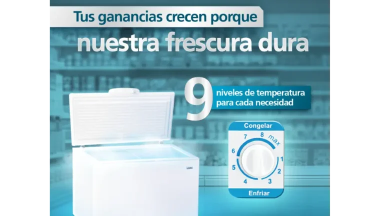 mabe presentó su nueva línea de refrigeración comercial, compuesta por congeladores y vitrinas refrigerantes orientado al comercio.